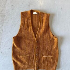 Vintage Button down Cardigan Mens Large Puritan